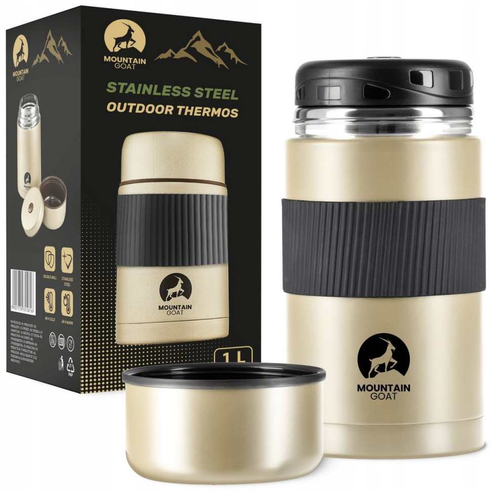 Термос для еды Mountain Goat P-5907739315816 Gold 1 л 