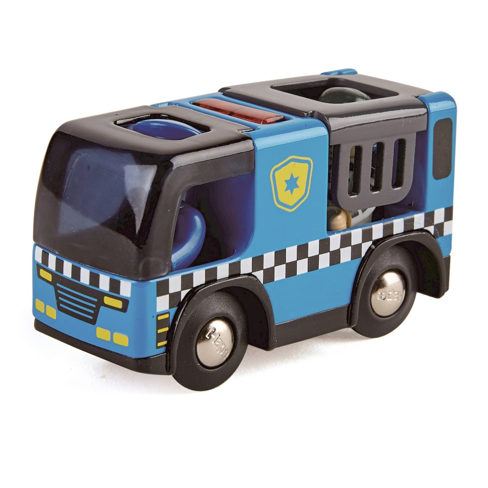 Игрушечный полицейский автомобиль Hape E3738 с фигурками