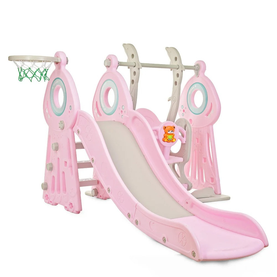 Дитяча гірка-гойдалка Bambi WM19011-8
