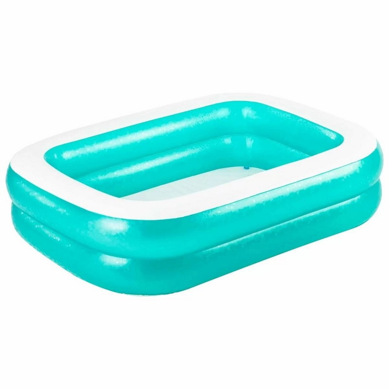 Надувний басейн сімейний Bestway 54005(Green) прямокутний 201 x 150 x 51 см 450 л                             
