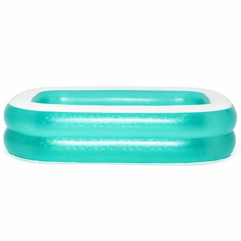 Надувний басейн сімейний Bestway 54005(Green) прямокутний 201 x 150 x 51 см 450 л                             