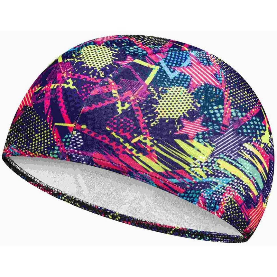 Шапка для плавания POLYESTER KID 9779 Aqua Speed 244-03-S, фиолетовый, мультиколор