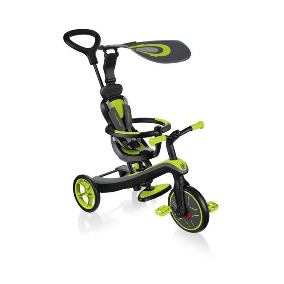 Велосипед детский трехколесный 4в1 EXPLORER TRIKE GLOBBER 632-106-3 зеленый