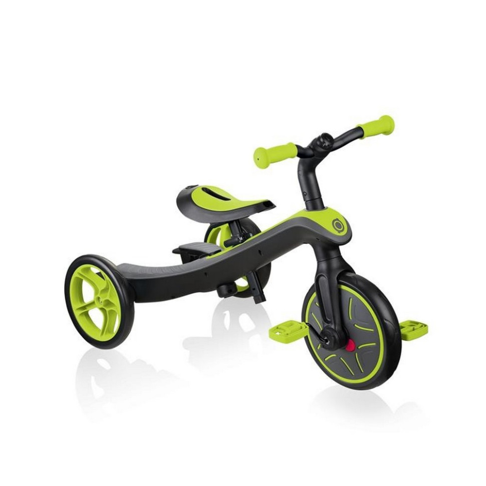 Велосипед детский трехколесный 4в1 EXPLORER TRIKE GLOBBER 632-106-3 зеленый