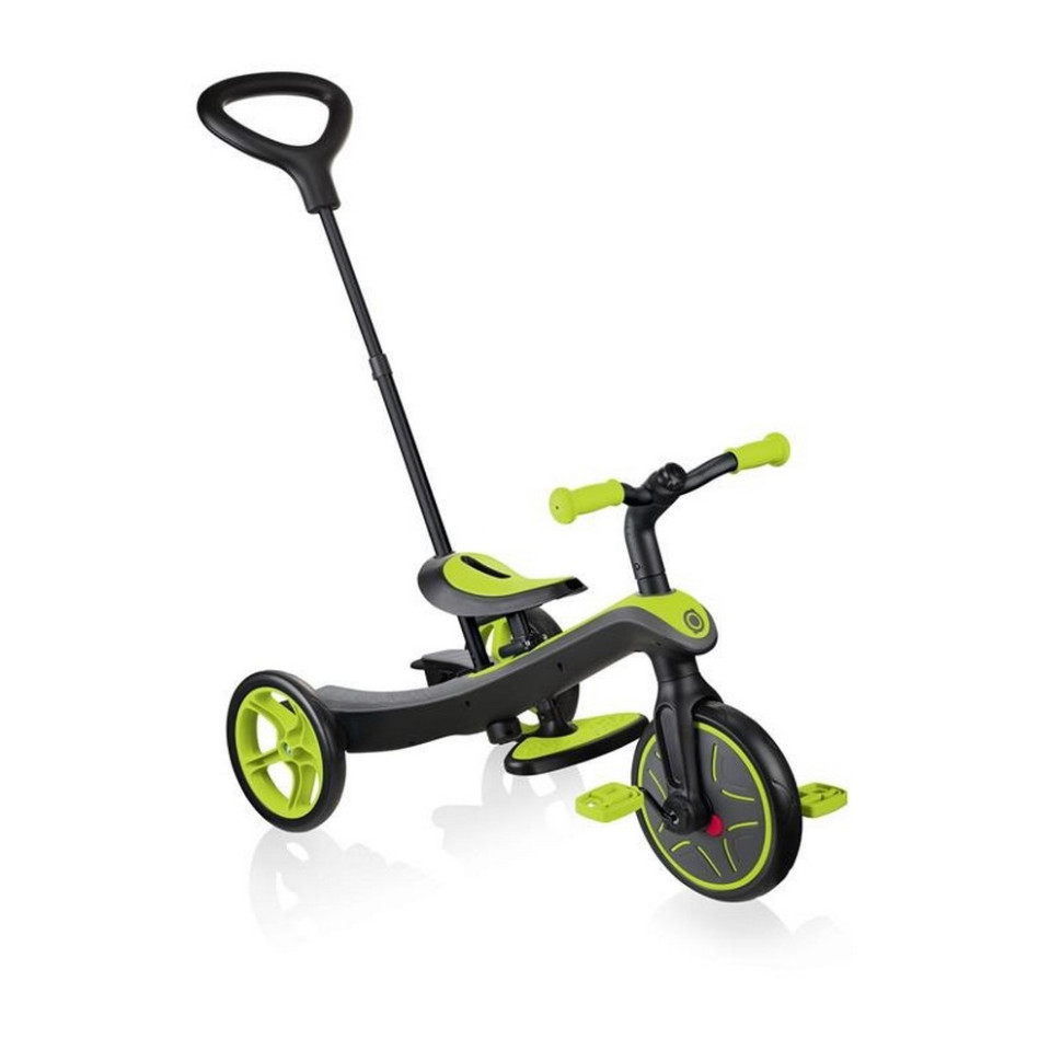 Велосипед детский трехколесный 4в1 EXPLORER TRIKE GLOBBER 632-106-3 зеленый