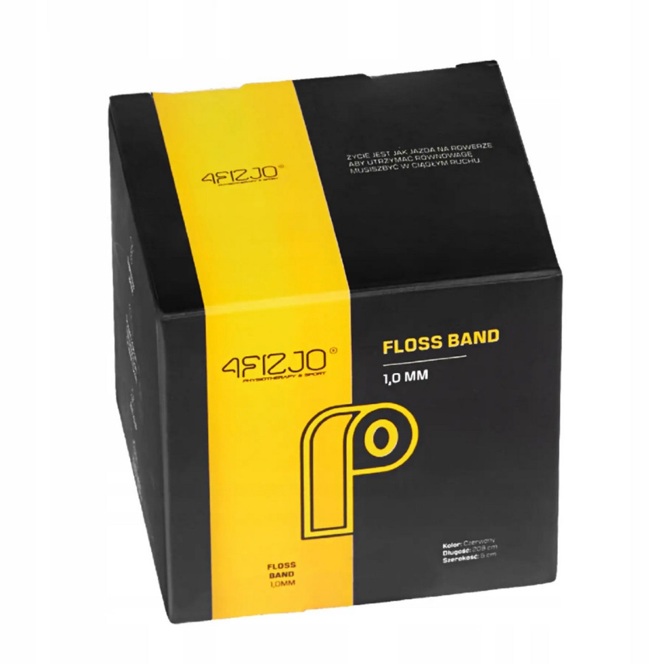 Лента компрессионная для флоссинга Floss Band 4FIZJO 4FJ0519, 207 x 5 x 0.1 см