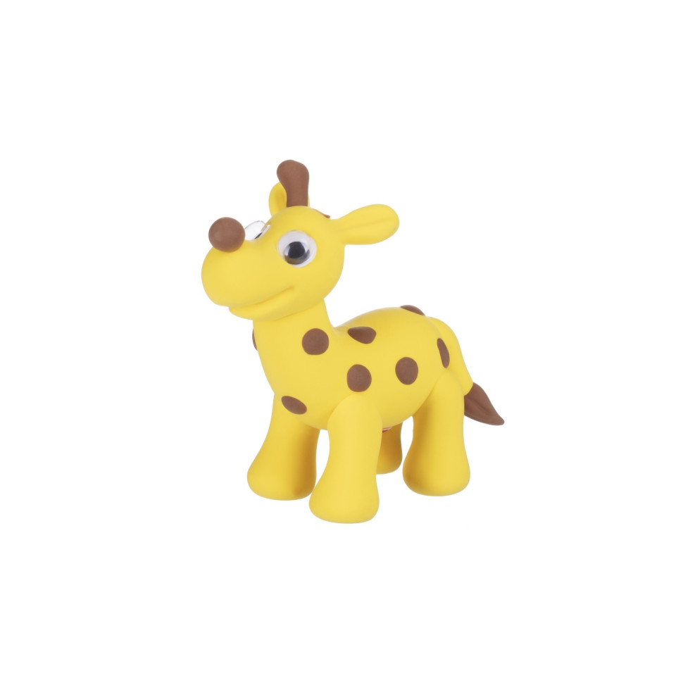 Маса для ліплення Paulinda Super Dough Fun4one Жираф (рухливі очі) PL-1565