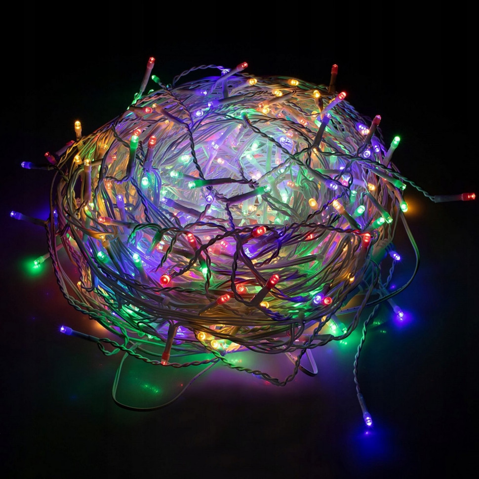 Гірлянда бахрома вулична Springos CL0203, 8 м 200 LED, Mix