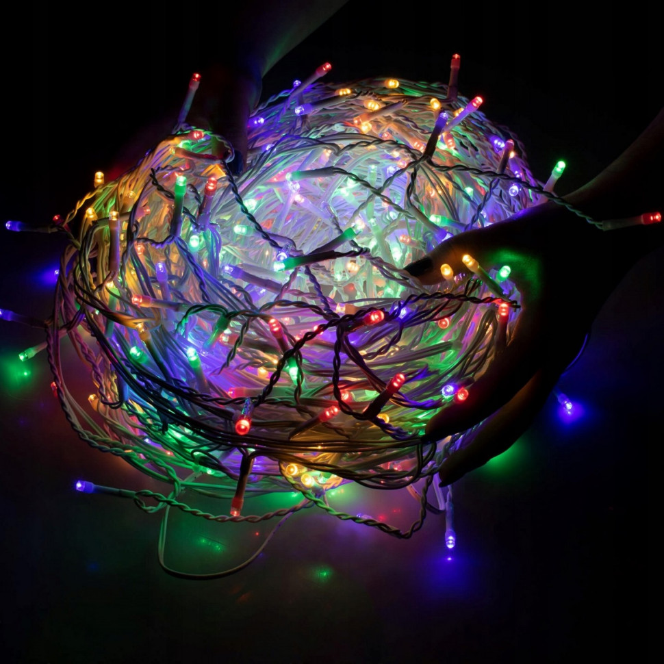 Гірлянда бахрома вулична Springos CL0203, 8 м 200 LED, Mix