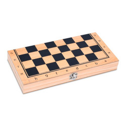 Набор настольных игр "Шахматы 3 в 1" Bambi MQ005 деревянные
