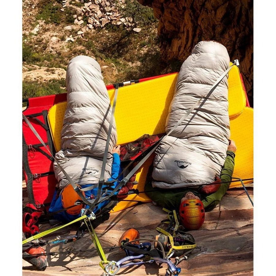 Спальник із натуральним пухом Snowbird NH20YD001 Naturehike 6927595762127 p-р M, коричневий 350 г