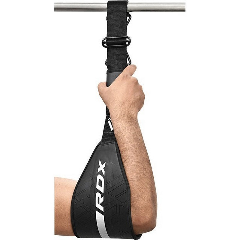 Петлі підвісні Береша F6 KARA Gym Workout Abs Straps RDX Inc Limited GAC-F6MW Black/White