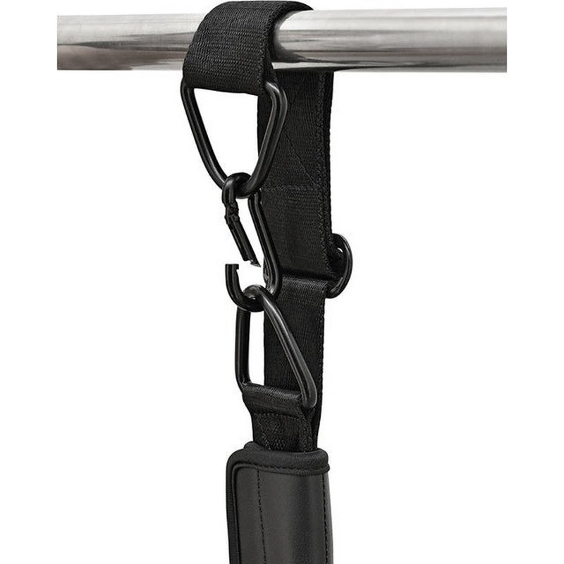 Петлі підвісні Береша F6 KARA Gym Workout Abs Straps RDX Inc Limited GAC-F6MW Black/White