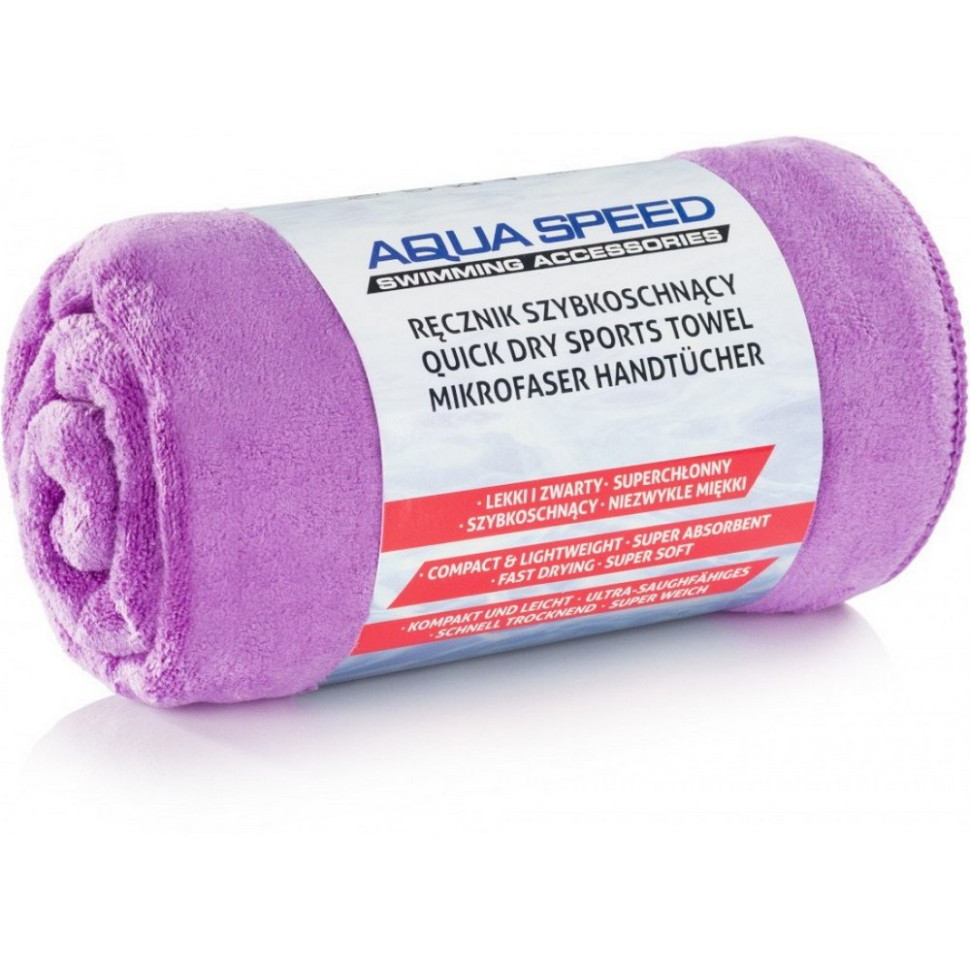 Полотенце DRY SOFT 7326 Aqua Speed 156-09-50x100 фиолетовое 50 x 100 см