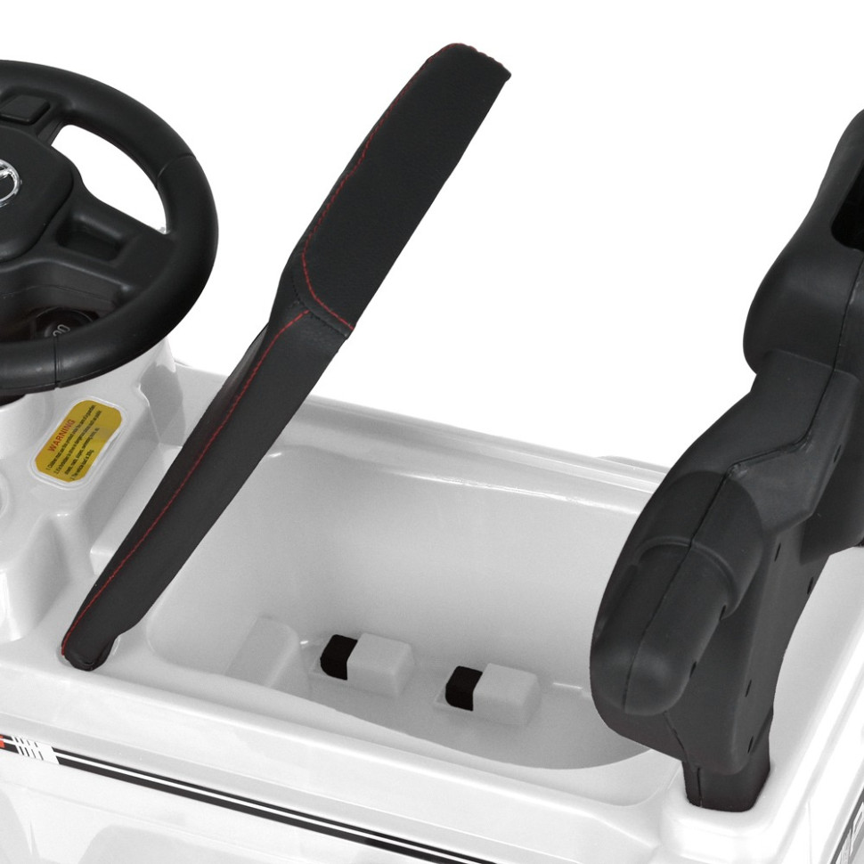 Дитяча каталка-толокар Bambi Racer M 5043L-1 білий, з батьківською ручкою