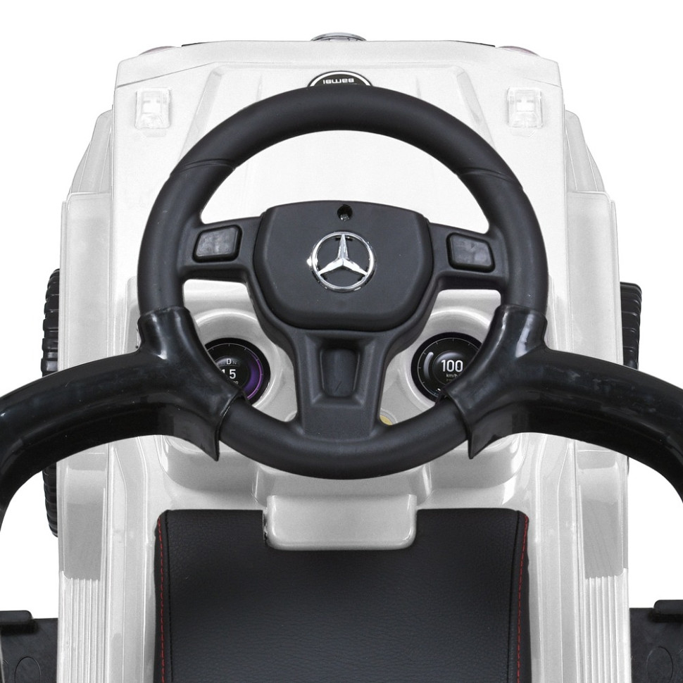 Дитяча каталка-толокар Bambi Racer M 5043L-1 білий, з батьківською ручкою