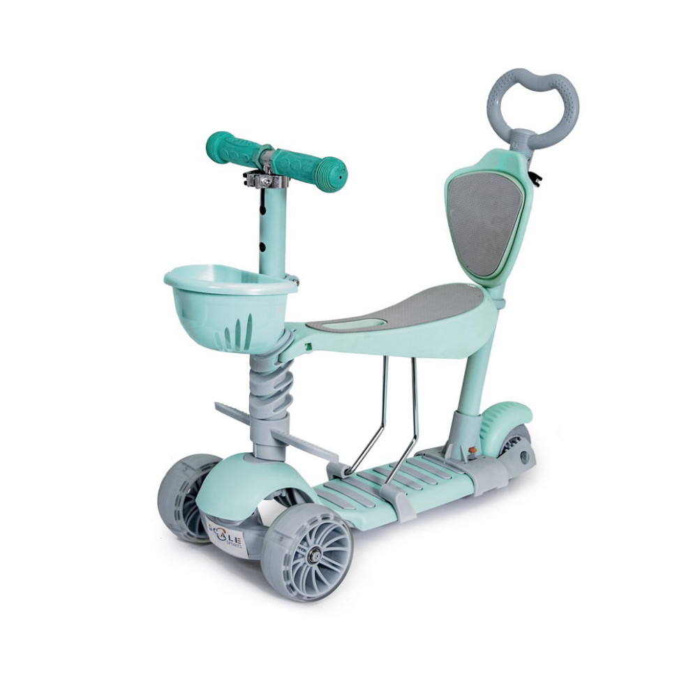 Самокат детский 3-х колесный 5 в 1 Scooter Smart Bambi 1730773179 до 25 кг