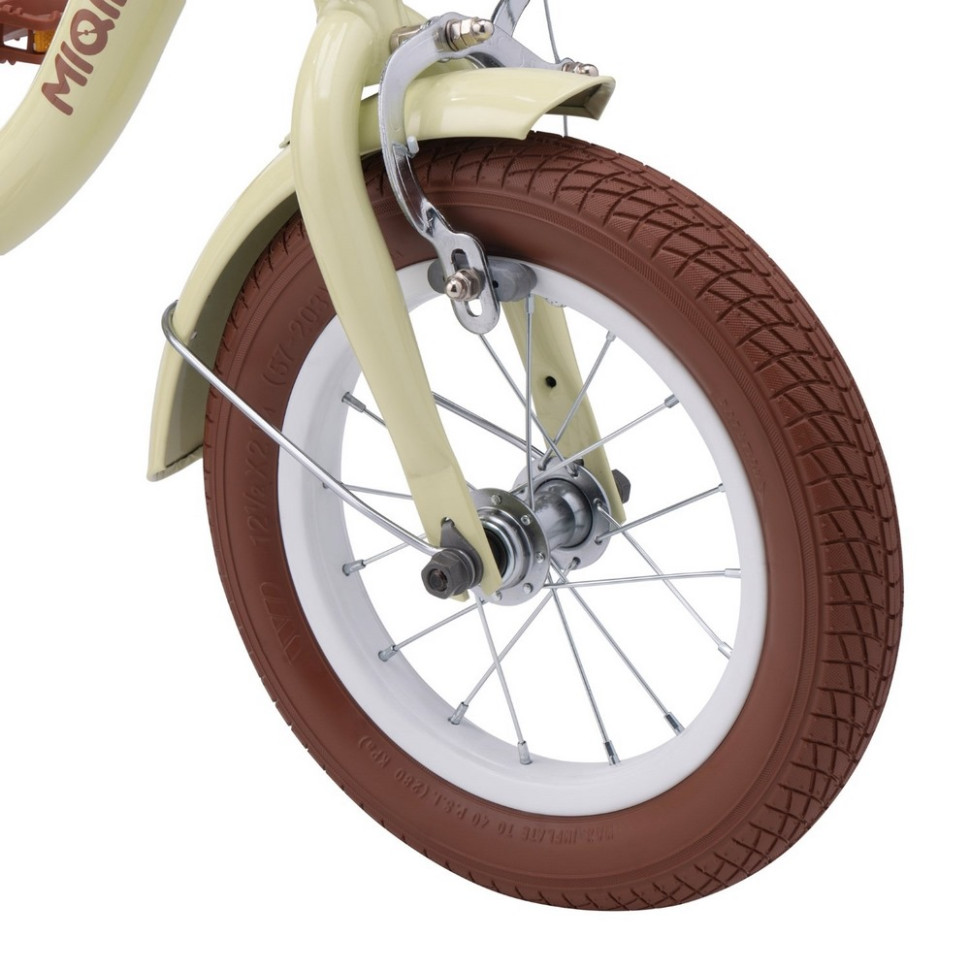 Дитячий велосипед Miqilong RBB-LS12-BEIGE бежевий 12 дюймів