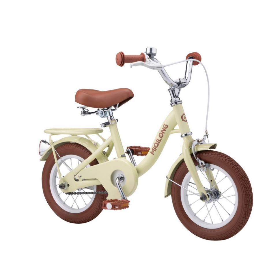 Дитячий велосипед Miqilong RBB-LS12-BEIGE бежевий 12 дюймів