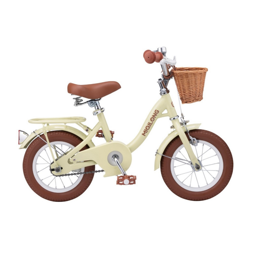 Дитячий велосипед Miqilong RBB-LS12-BEIGE бежевий 12 дюймів
