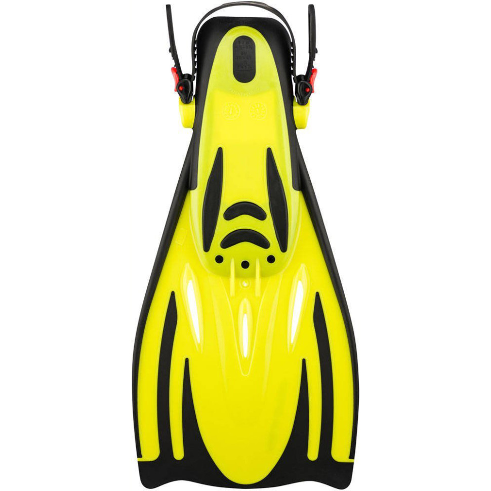 Ласти дитячі WOMBAT KID Aqua Speed ​​ 528-18 чорний, жовтий, розмір 32-37