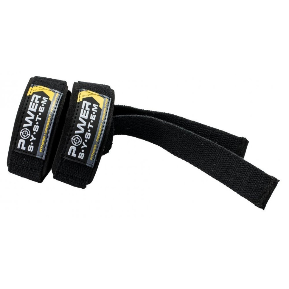 Лямки для тяги Power Straps Power System PS-3400_Bl/Yellow