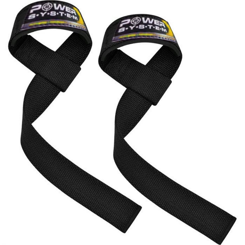 Лямки для тяги Power Straps Power System PS-3400_Bl/Yellow