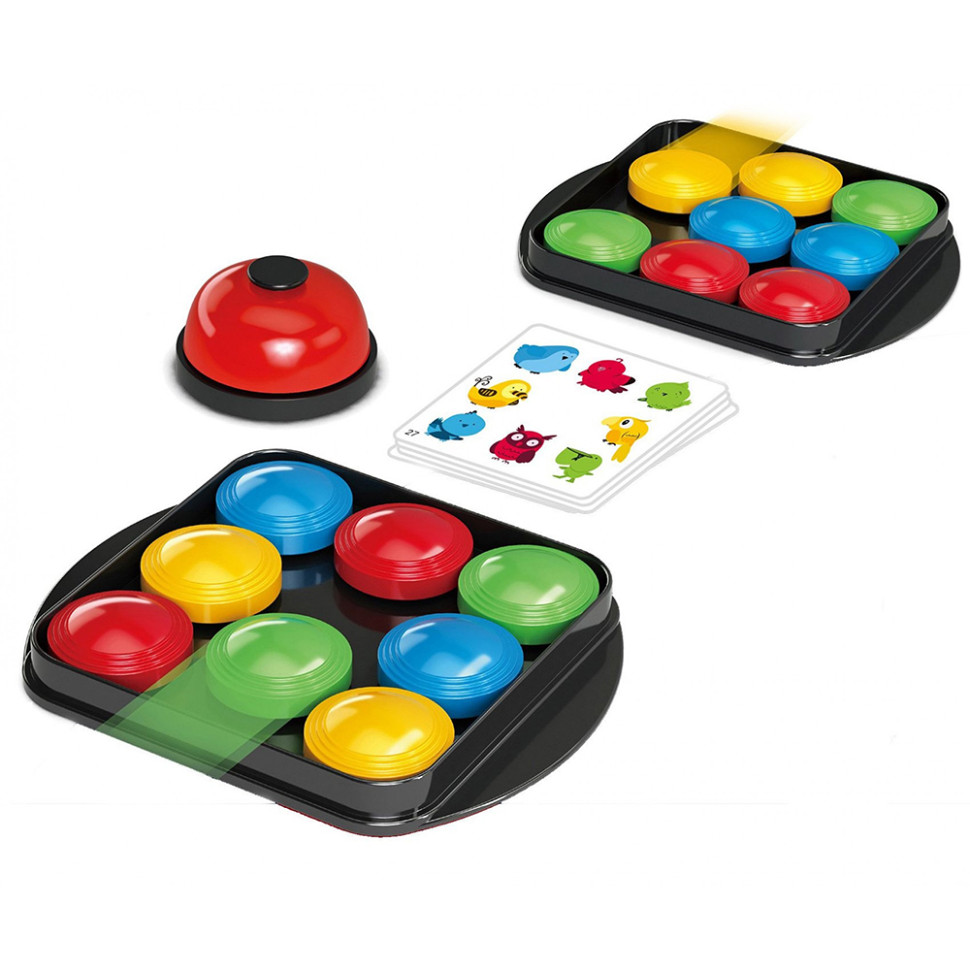 Логическая игра Пятнашки Bambi M13I 40 игровых карт, звоночек