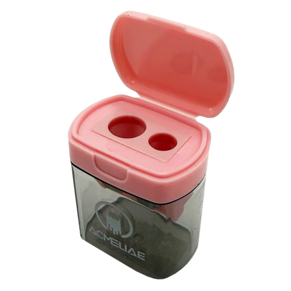 Точилка подвійна для олівців Acmeliae Bambi SP-001(Pink)