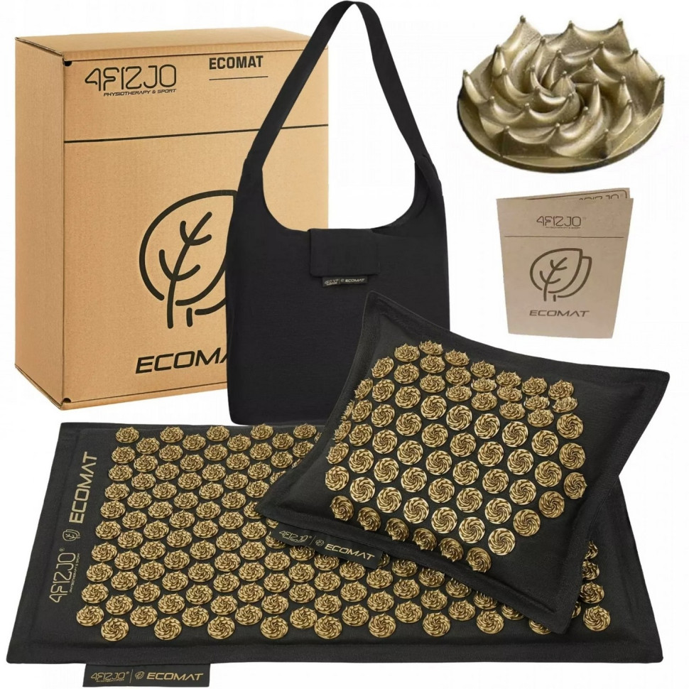Килимок акупунктурний з подушкою Eco Mat 