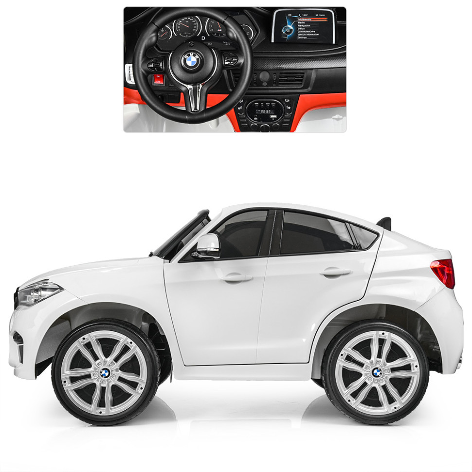 Детский электромобиль Джип Bambi JJ2168EBLR-1 BMW до 50 кг 