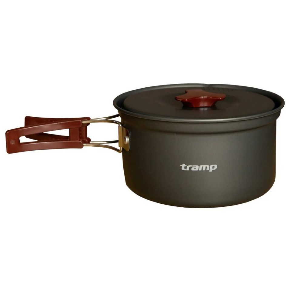 Набор посуды Tramp UTRC-144 из анодированного алюминия 1 л 