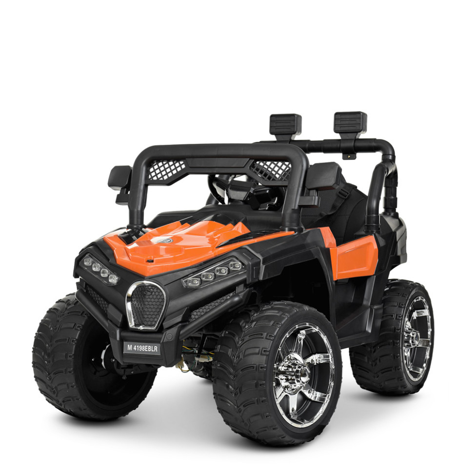 Електромобіль дитячий Джип Bambi M 4198EBLR-7 з музикою та світлом