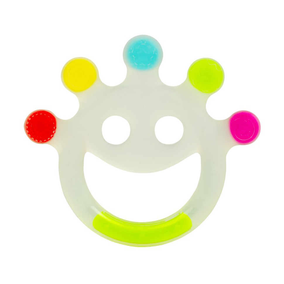 Прорезыватель силиконовый с держателем Baby Team 4095