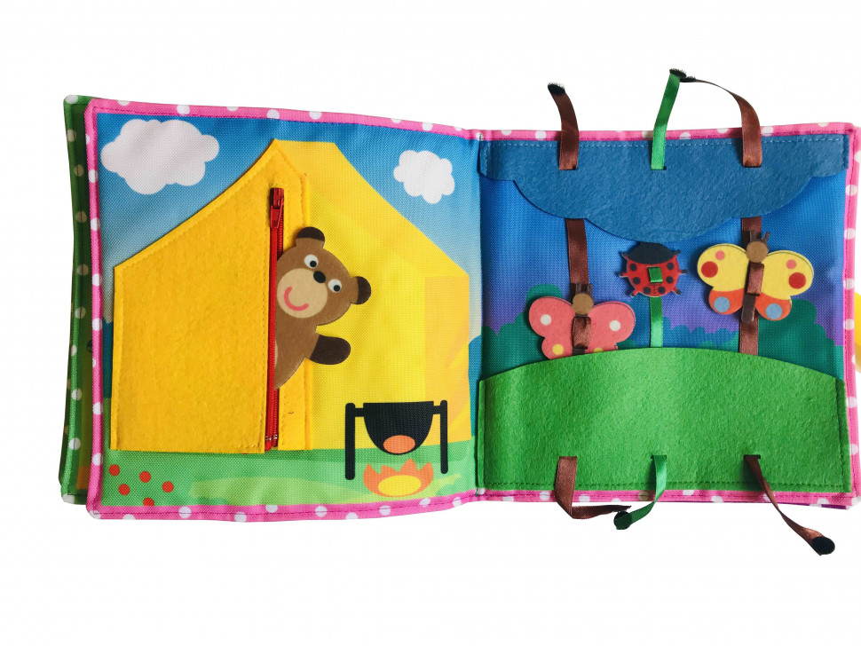 Фетровая книга для малышей Bambini 