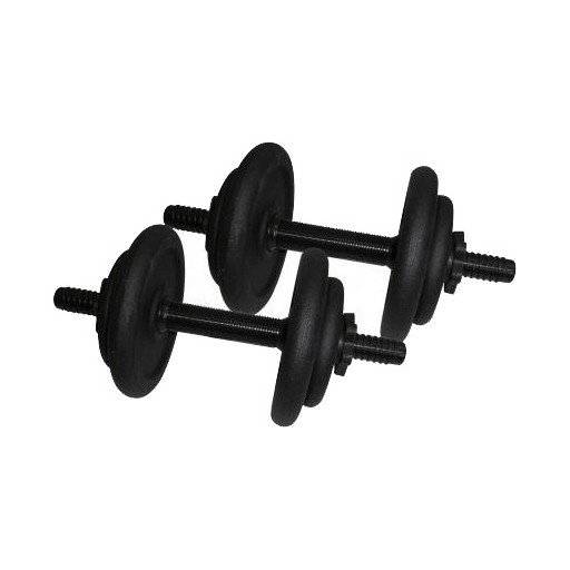 Гантели наборные литые Newt 2 шт по 8,5 кг NE-300-GP009-2