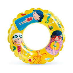 Детский надувной круг "Рыбки" Intex 59242(Yellow) желтый 61 см Детский надувной круг "Рыбки" Intex 59242(Yellow) желтый 61 см
