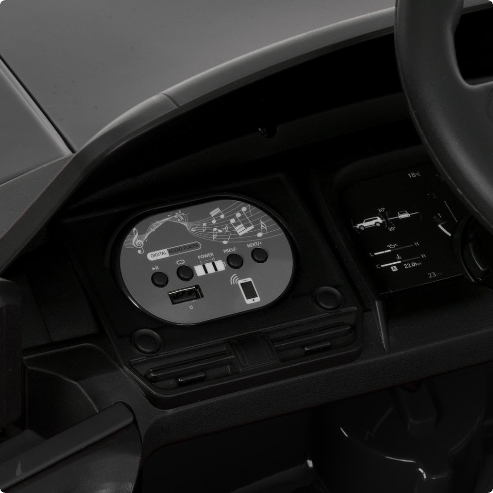 Детский электромобиль Джип Bambi M 6301EBLR-2 до 25 кг