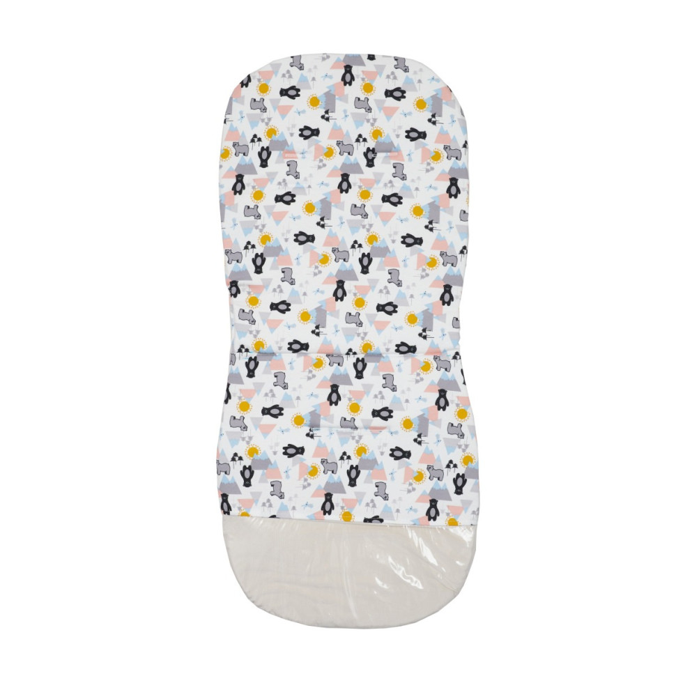 Вкладиш для коляски Velvet Twins 8910-BTVel-202 бежевий 87 x 39 см
