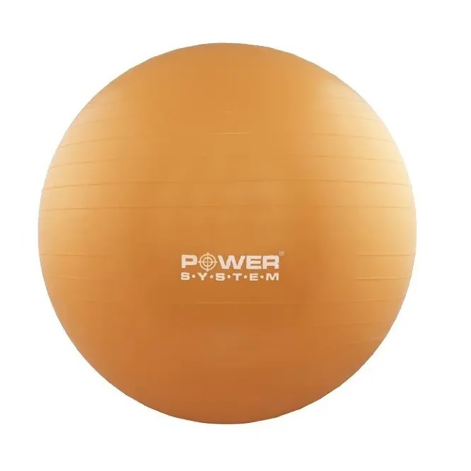 Мяч для фитнеса и гимнастики Power System PS-4011_55cm_Orange