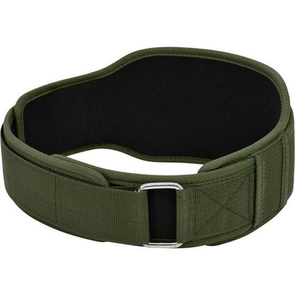 Пояс для важкої атлетики RX5 Double Belt RDX Inc Limited WBD-RX5AG-M, неопреновий, Army Green, M