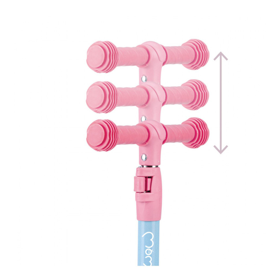 Самокат-беговел детский Kiuru MoMi HUBA00034 pink