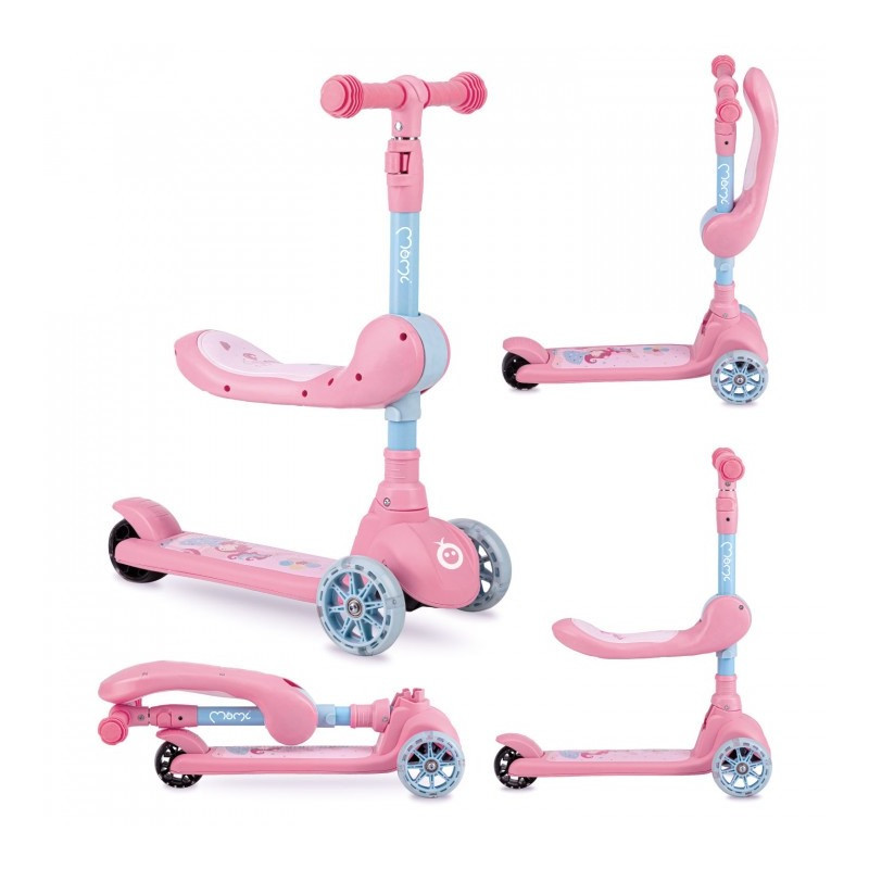 Самокат-беговел детский Kiuru MoMi HUBA00034 pink