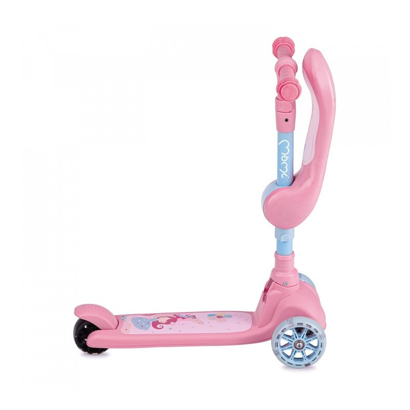 Самокат-беговел детский Kiuru MoMi HUBA00034 pink