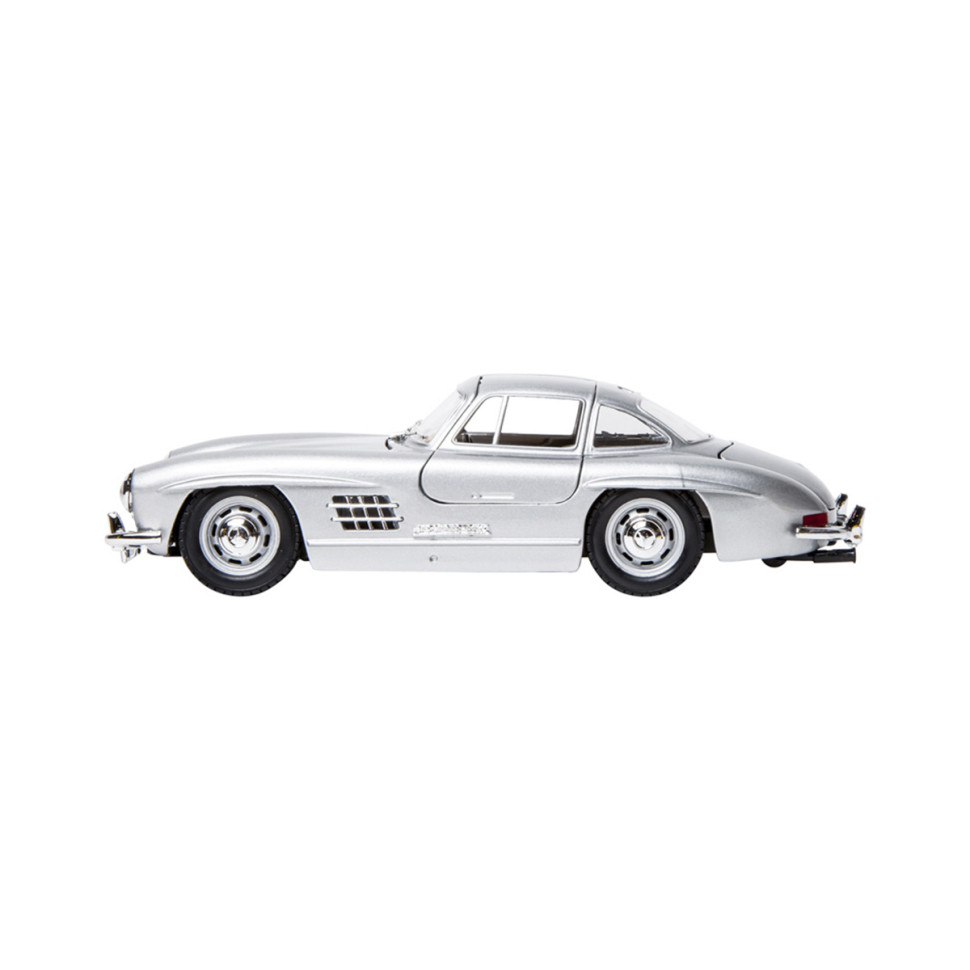 Автомодель - MERCEDES-BENZ 300 SL 1954 (красный, серебристый, 1:24)