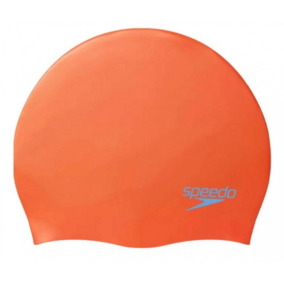 Шапка для плавання PLAIN MOUD SILC CAP JU Speedo 8-7099014570 помаранчевий, синій, OSFM