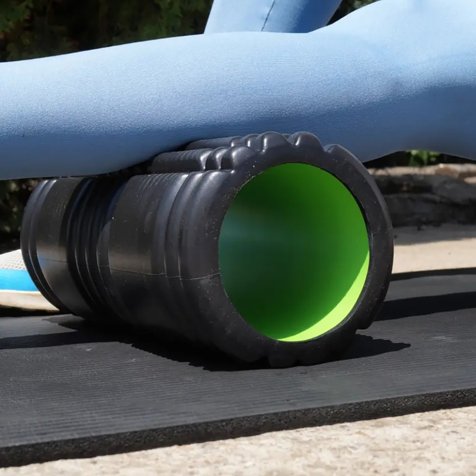 Масажний ролик Fitness Foam Rolle Power Systemr PS-4050_Green 