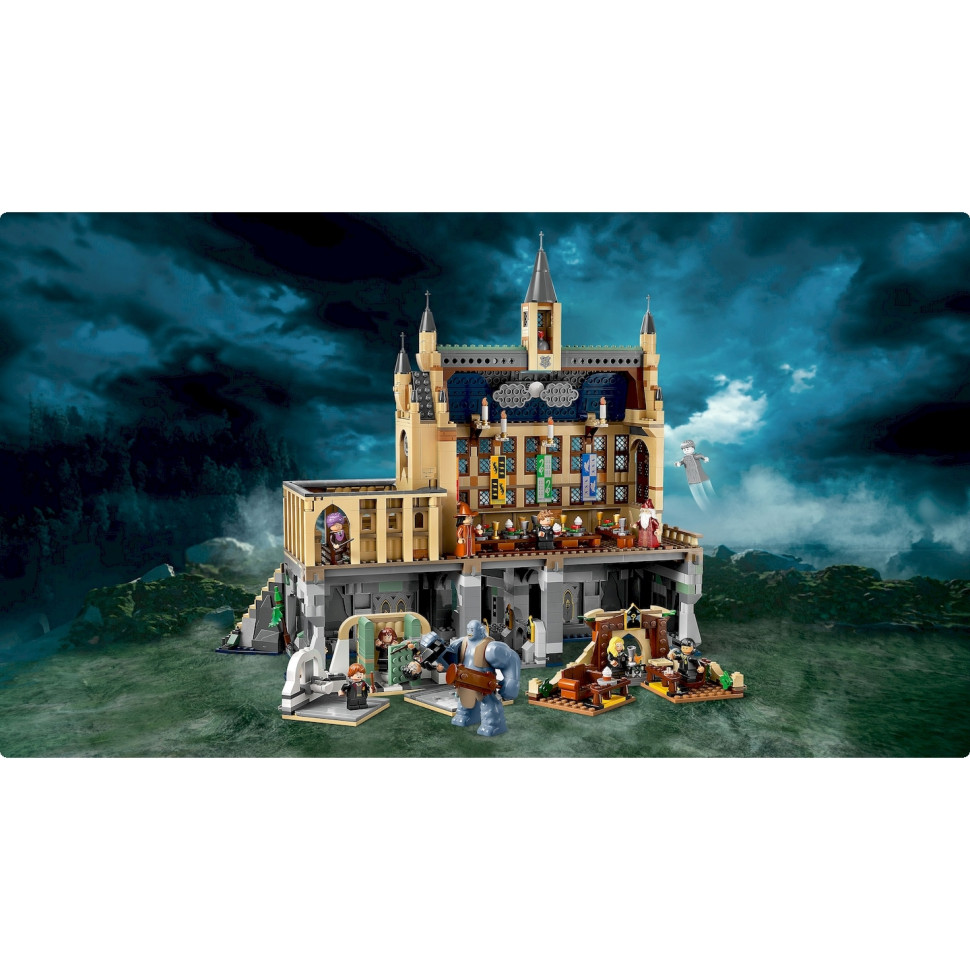 Конструктор LEGO Harry Potter Замок Хогвартс: Большой зал 76435, 1732 детали
