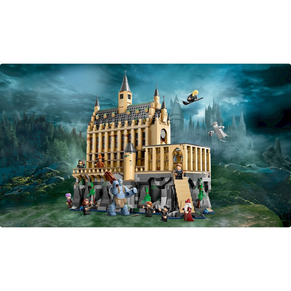 Конструктор LEGO Harry Potter Замок Хогвартс: Большой зал 76435, 1732 детали