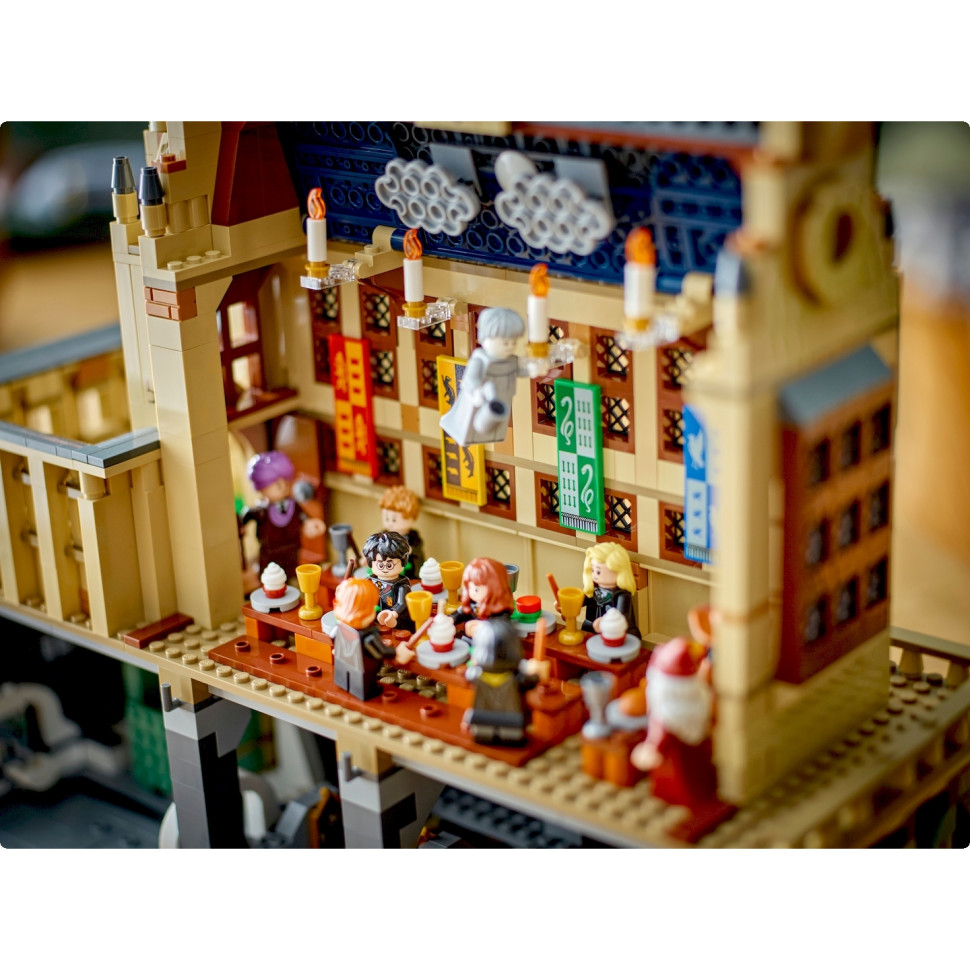 Конструктор LEGO Harry Potter Замок Хогвартс: Большой зал 76435, 1732 детали